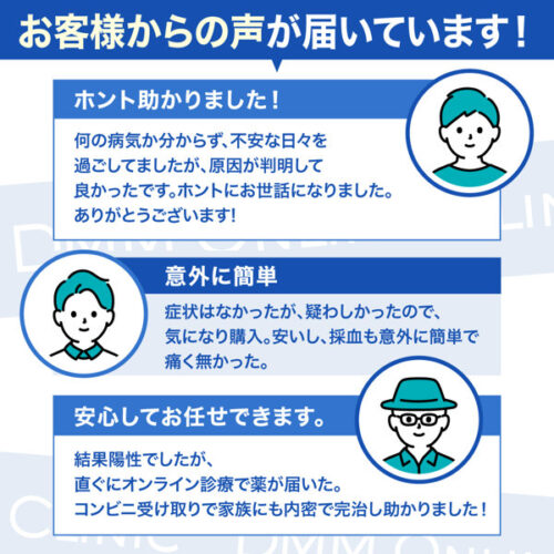 検査キット送付料無料 性病検査キット 男女 4項目A 0円治療セット